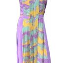 Three Floor  Pastel Plisse Rent the Runway Midi dress sz 4 MSRP $420 Photo 2