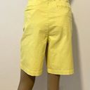 Bermuda Boden 9" yellow  chino casual shorts size 12 SH2 8016 Photo 8