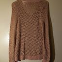 INC  International Concepts Pink Pullover Sweater Croche  sz Small Photo 2