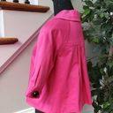 Nine West  Pink Half Sleeve Trench Outwear Jacket Photo 3