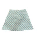 ZARA  Trafaluc Blue Patterned Mini Skirt Photo 1