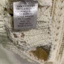 Umgee  Crochet Sweater Open Knit Size 1X Cream Pullover Photo 6