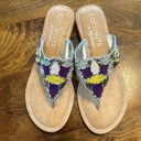 Coconuts by Matisse  beaded thong sandals size 8 Photo 1