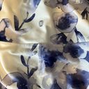 Balance Collection Blue and white floral leggings in size Large Photo 5