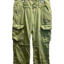 DKNY Y2K Celery Green  Jeans Cargo Capris Photo 0