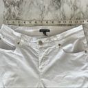 Eileen Fisher  Slim-Fit Ankle Jeans in White Size 2 Photo 6