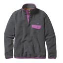 Patagonia Synchilla Lightweight Snap-T Pullover Jacket XXS nickel grey mock Photo 0