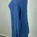 Bobeau  Blue Slouchy Knit Tunic Top Size Small Photo 2