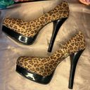 Cathy Jean Leopard platform heels Photo 2