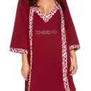 Bebe NWT  Red Two Piece Pajama Bath Robe Sleepwear Photo 0