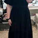 Abercrombie & Fitch Emerson Maxi Dress Black Size M Tall Photo 0