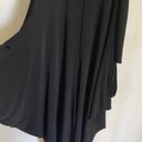 Joseph Ribkoff  Harem Drape Cold Shoulder Zip Up Chic Black Jumpsuit Size 8 Photo 15