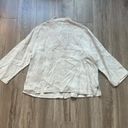 Bryn Walker  100% Linen Button Down Lightweight Shirt Jacket Size M Photo 6