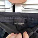 American Eagle AEO Black Button Fly Super High Rise Jegging Jeans Distressed 00 skinny Photo 5