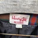 Lee Vintage Henry  Petites Christmas Holiday plaid crop blazer Photo 3