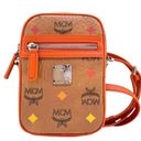 MCM New  Mini Messenger Logo Monogram Skyoptic Crossbody Bag Photo 0