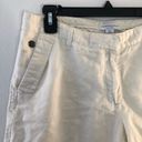 Katherine Barclay  Shorts Linen Blend Bermuda Shorts in Beige Sz 8 EUC Casual Photo 1