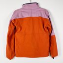 Cotopaxi  Women's Dorado Half-Zip Pullover Colorblock Pink Orange Fleece Jacket Photo 4