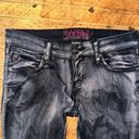 Tripp NYC  gothic black acid wash vintage size 1 jeans Photo 1