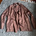 Wilfred Aritzia chocolate brown open front blazer size xs Photo 0