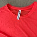 Athleta Festival Gym Styled  Circuit Crop | Racing Red | Mesh Crop | Medium Photo 3