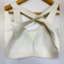 Lululemon  Enlite Bra 32C Cream White Crisscross Back Photo 4