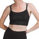 Lululemon  Light Support Pullover Nulu and Mesh Yoga Bra in Jewel Emboss Black Photo 0