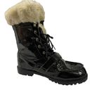 U.S. Polo Assn. Madison Black And Cream Faux Fur Lined Boots Photo 2