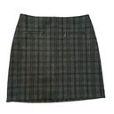 Katherine Barclay  black & gray plaid knit pencil skirt size 6 Photo 0