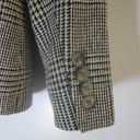 Polo  Ralph Lauren VINTAGE Silk Blazer Womens Size 10 Glen Plaid Houndstooth Photo 10