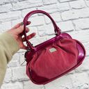 Mulberry NEW‎ Beijo Just Hold Me  Razzbery Purse Handbag Patent Leather Trim Pink Photo 2