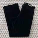 NYDJ  Black Denim Stretch Trouser Jeans Not Your Daughters Size 6 Petite Photo 6