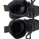 MIA  Womens 6 Simon Black Lace Up Combat Bootie Photo 6