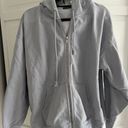 Brandy Melville Oversized Zip Up Sweatshirt Photo 0