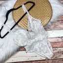 One Piece Vintage 80’s white laced  lingerie Photo 0