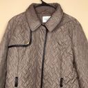 Cole Haan  Signature Women’s Tan Quilted Long Line Puffer Jacket Photo 1