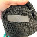 Krass&co  Ruffled-Trim Turtleneck Sweater in Black Size Small Photo 7