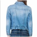 Cello  Ruffle Hem Denim Jean Jacket | S Photo 1