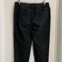 J.Jill  Pure Denim Womens Jeans Washed Black Relaxed Ankle Pull On Size Medium P Photo 2