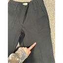 Anthropologie  maeve Naomi Ponte Wide-Leg Flare Pants colette Black Trousers 6 Photo 10