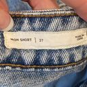 PacSun Mom Short Jean Denim High Rise Waist Acid Wash 27 Photo 5