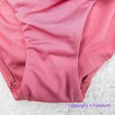 Seafolly NEW  Ruffled Side-Tie Hipster Bikini Bottom Swimwear in pink, US size 8 Photo 6