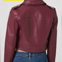 Forever 21 Red Leather Jacket Photo 1