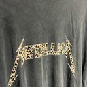 H&M Metallica Cheetah Print Shirt Photo 2