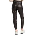 Spanx  Faux Leather Jogger Pants Black High Rise Elastic Waist Vegan Size Medium Photo 4