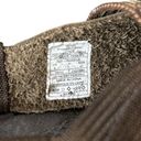 Chaco Shoes Womens 9 Tan Brown Toecoop Brown Suede Leather Clogs Straps Outdoors Photo 9