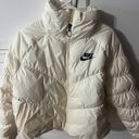 Nike White Puffer Jacket Photo 0