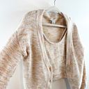 Sincerely Jules  Fuzzy Cropped Tank and Cardigan Matching Set Spacedye Pink Small Photo 7