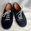 Source Unknown Bowling Shoes Lace Up Navy Blue Size 7 or 7.5 Photo 9