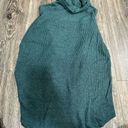 American Eagle  Teal Ribbed Turtleneck Sweater Photo 2